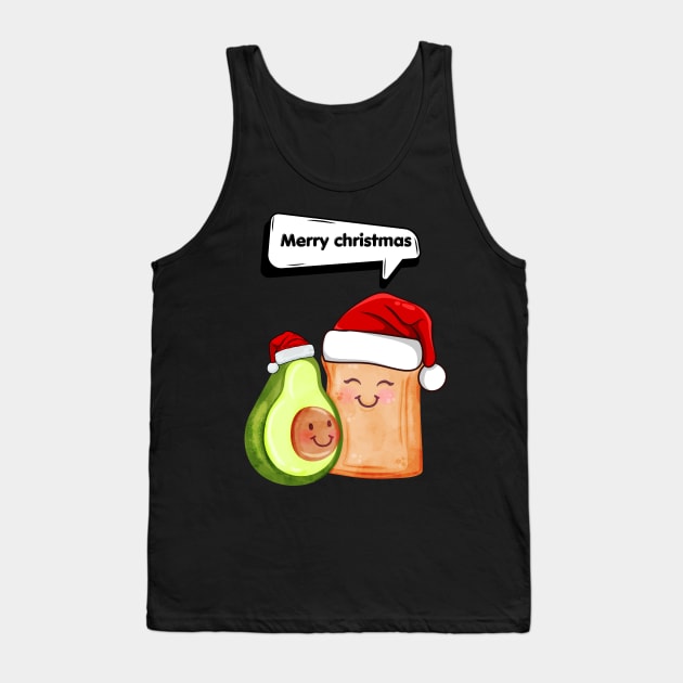 Avocado and Toast - kawaii Tank Top by Syntax Wear